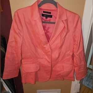 AK ANNE KLEIN Coral Blazer/Suit Jacket sz 6 NWT